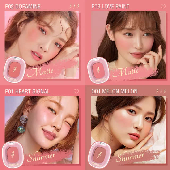 BataBata%20PINKFLASH%20Makeup%20Blush%20Matte%20Sun-Finish%20Long%20Lasting%20Face%20Blusher%20Contour%20Powder%20Beauty%20Peach%20Pink%20Korean%20Makeup%20Blush%20-%20Image%203