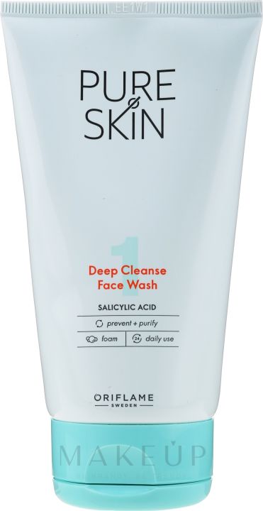 ORIFLAME Pure Skin Deep Cleanse Face Wash 150ML
