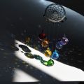 ZOROOM Crystals Rainbow Maker Suncatcher Window Hang Ornament Garden Decoration Sun Catcher Pendant Chakra Beads. 