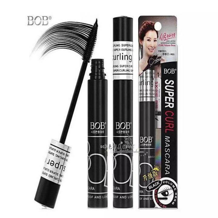 BOB Super Curl Mascara Waterproof Mascara Black