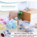Multipurpose Multilayer Stackable Storage Container Box Organizer with Adjustable Compartments, Plastic Organizer Box Transparent Storage Case for Art Crafts, Jewelry, Screws, First Aid Medicines, Fuse Beads, Kids Toys and more. 