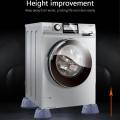 Anti-Vibration Feet Pads Washing Machine Pads Stand Non-Slip Rubber Legs Feet Refrigerator Base Fixed Non-Slip Pad Furniture Pack of 4. 