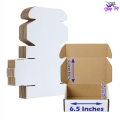 E-commerce Shipping White Boxes Size (6.5"x4"x2.5") Pack Of 10 & 20 Boxes. 