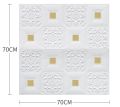3MM 3D Printed Self Adhesive Wall Sheet - for Walls & Ceiling  - Waterproof  Background Decorative Wall Sticker.. 