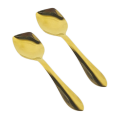 Pioneer Golden Table Spoons / Dessert Spoons / Tea Spoons / Butter Knife / Fork / Serving Round / Serving Oval / Rice Small Panja / Serving Big Panja. 