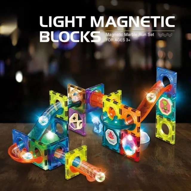 75%20PCS%20Magnetic%20Tiles%20Building%20Blocks%20Set%203D%20Magnetic%20Toys%20with%20Lights%20for%20Kids,%20Colorful%20Magnetic%20Marble%20Run%20Balls%20Educational%20Toys%20for%20Children%203%20Years%20Up,%20STEM%20Birthday%20Gifts%20-%20Image%204