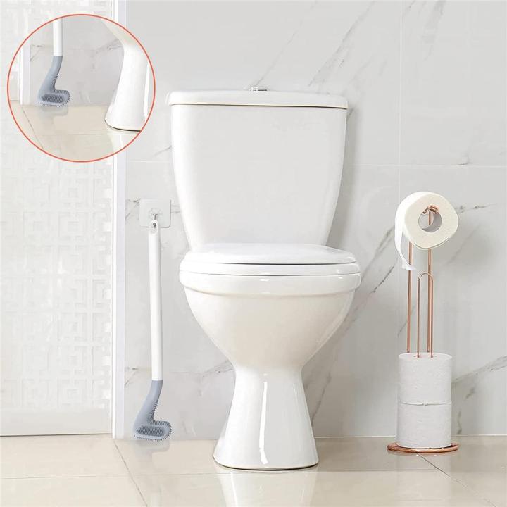 Golf%20Silicone%20Toilet%20Brush%20Long%20Handled%20Toilet%20Cleaning%20Brush%20Modern%20Hygienic%20Bathroom%20Accessories%20-%20Image%205