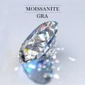 100% Original Moissanite 3 Carat D Color Round Brilliant Cut Moissanite Stone Beads 11 mm VVS1 Excellent Cut Grade Test Positive Lab Diamond With GRA Certificate. 