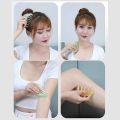 Natural Stone Gua Sha Massage Comb Head Body Scraping Reflexology Blood Scraping Hair Comb Scalp Care SPA. 