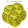 Pack of 10Pcs Leopard Print Decorative Latex Balloon For Jungle Theme Birthday Party Decoration. 