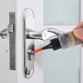 【ZOSR】1x50ml Lock Cylinder Lubricant Multi-Purpose Graphite Lubricant Lubricating Powder Great for Sliding Door Garage Door and Stuck Lock Maintaining. 