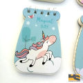 Cute MINI Unicorn Notebook Diary Book With Lined Paper For Kids Girls paper pocket size cute stationery for girls. 