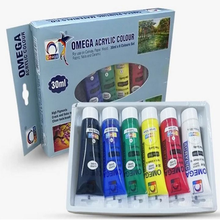 Omega%20Acrylic%20Paint%20-%20Pack%20Of%206%20-%2030%20Ml%20%20Acrylic%20Color%20-%20Image%202