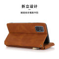 Suitable for Samsung Phone Case New Leather Case logo Flip diy Magnetic Drop-Resistant Manual Multi-Aspect Protection. 