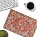 Ethnic style Russia Rubber Mouse Pad Lowest Price Persian Rubber Mat Woven Rug Mat Mousepad Retro Style Carpet. 