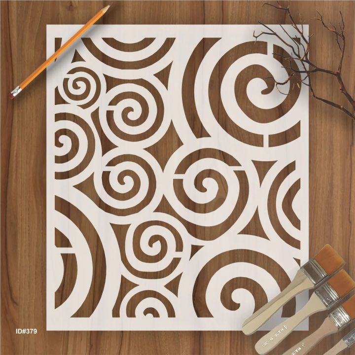 Reusable Pattren Stencil Reusable Stencil For Canvas And Wall Painting id 379