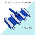Pool Vacuum Head with Wheels, 14" Heavy Duty Head, Flexible Swimming Pool Vacuum Head. 