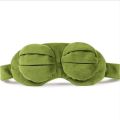 Funny Pepe The Frog Sad Frog 3D Eye Mask Cover Cartoon Plush Sleeping Mask. 