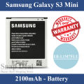 Samsung Galaxy S3 Mini Battery EB-L1M7FLU Replacement Premium Quality 2100mAh For Samsung Galaxy S3 Mini. 