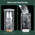 Jump Mechanism Sink Stopper Stainless Steel Bathroom Sink Stopper with Hair Catcher Universal Anti-clog Drain Filter for Home Southeast Asian Buyers' Choice Drain Stopper for Bathroom Sink. 