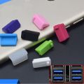 (NEW) 5pc colorful laptop DUT plug/Icone cover topper laptop dutproof mobiinterface waterproof cover. 