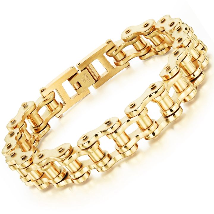 Exclusive Four Color 316L Stainless Steel Lucky Man Unique Charm Bangle Bracelet
