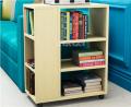 Simple Creative Small Children's Bookshelf With Wheel Easy To Move Bedroom Living Room Corner Kids Book Shelf Storage Cabinet. 
