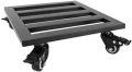Sunrise Mart Metal Plant Flower Pot Stand Trolley Caddy on Wheels Indoor Outdoor Home Garden tools customize. 
