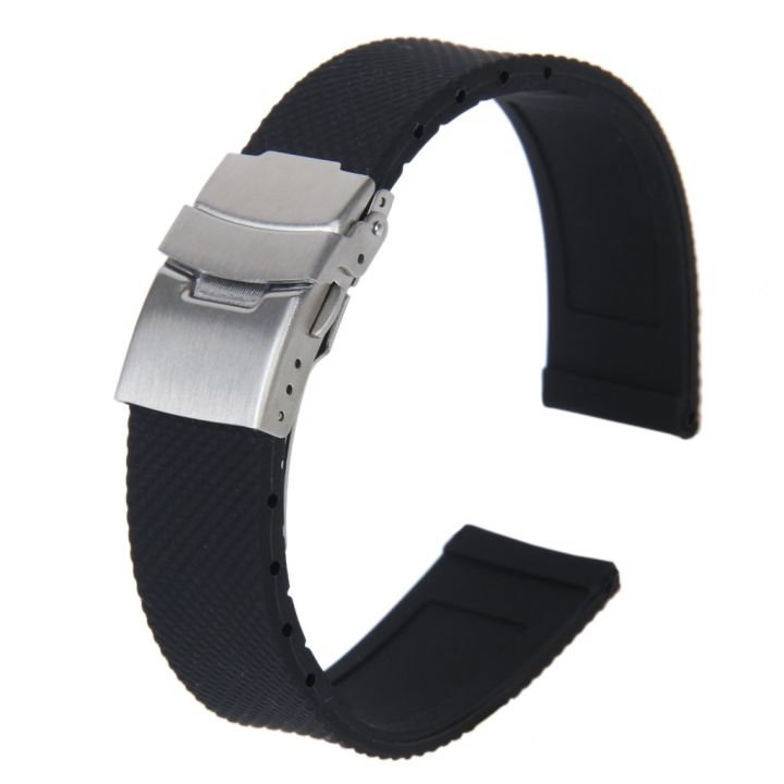 High Fashion Rubber 20 mm Watch Band Replacement MWW12F000032_K0021395 main image 0