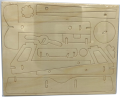 Airo Plane Assembly Puzzle Game - Wooden Craft Assembly Kit Toys For Kids. 