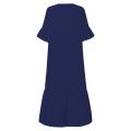 ZANZEA Womens Floral V Neck Long Beach Dress Ladies Holiday Sundress Party Dresses. 