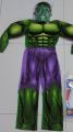 HULK 3d MUSCLE CLOTHING SET FOR KIDS WITH HARD PLASTIC MASK. 