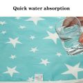6 Pcs Infant Baby Diaper Changing Mat Bed Protector Waterproof Urineproof Baby Godri Sojni Cotton With Foam Sheet with Plastic Back Baby Accessories. 