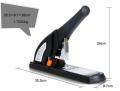 Power Saving Heavy-Duty Stapler 240 Sheets (0385) - Black. 