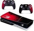 PS5  Slim Digital Edition version ( Not Disk Version )spider skin with 2 controller skin  (not silicone cover  and not included console). 