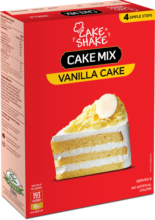 Cake Shake Vanila Cake Mix (450gm)