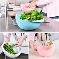 Rice Sieve Plastic Colander Kitchen Drain Basket with Handles Rice Bowl Strainer Strainer Basket Sink Drain Kitchen Tools. 