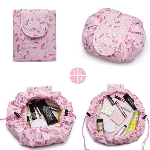 Magic Cosmetic Pouch Drawstring Makeup Pouch Bag