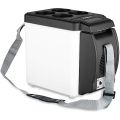 6L Mini Car Refrigerators Fridge 2 in 1 Cooler Warmer Icebox 12V Travel Portable Electric Cooler Box Freezer with 4 holes Stand. 