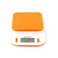 ASLOR 15KG KITCHEN WEIGHING SCALE WITH TEMPERATURE METER (IN DISPLAY) ORANGE COLOR. 