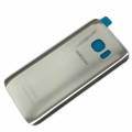 Samsung S7 Edge Case Rear Door Housing Cover Back Glass Battery Cover Panel Replacement For Galaxy S7 Edge - Silver. 