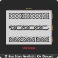 Celtic Border Stencil For Walls Painting Scrapbooking Stamping Stamp Album Decorative. 