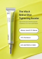 Celimax The Vita A Retinal Shot Tightening Booster | with Retinal 0.1%, Matryxyl 3%, Pore Minimizer, Wrinkles & Fine Lines, Firmer Skin, Korean Skincare 15ml. 