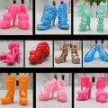 10 Pairs Super Cute Mixed Style Wedding Fashion Shoes for Doll Christmas Gift. 