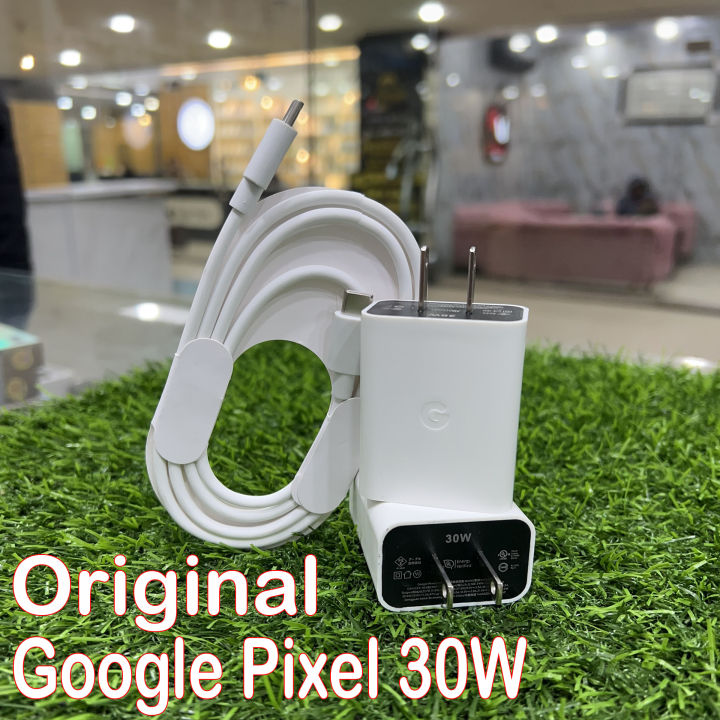 Pixel Quick Switch Adapter Original Google Pixel 30W USB Type-C Charger Adapter With Cable PD Fast ...