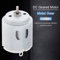 R260 DC Motor 1.5 - 3V 12300RPM Dumper Micromotor Electric Small Motor with Brush for DIY Model Household Appliances. 