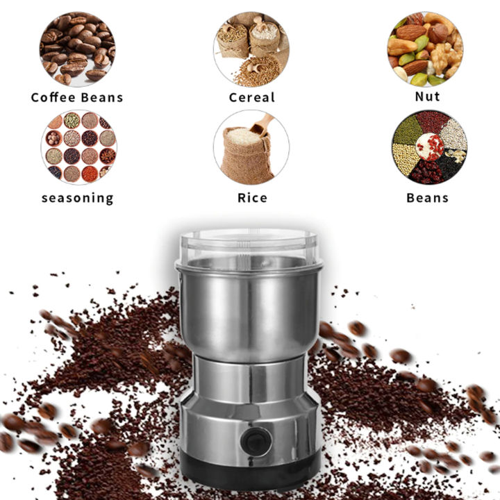 Electric%20coffee%20Grinder%20Machine%20NM-8300%20High%20Quality%20Stainless%20Steel%20Nuts%20Grinding%20Coffee%20Bean%20Milling%20Mill%20Machine%20Mini%20Electric%20Spice%20Grinders%20Genuine%20Original%20New%20Best%20Kitchen%20Perfect%20Partner%20150W%20Household%20Accessories%20NM%208300%20-%20Image%203