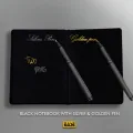 Best Choice Black Paper Notebook / Black Paper Journal with Black Cardboard Hardcover Notebook Black Pages Sketch. 