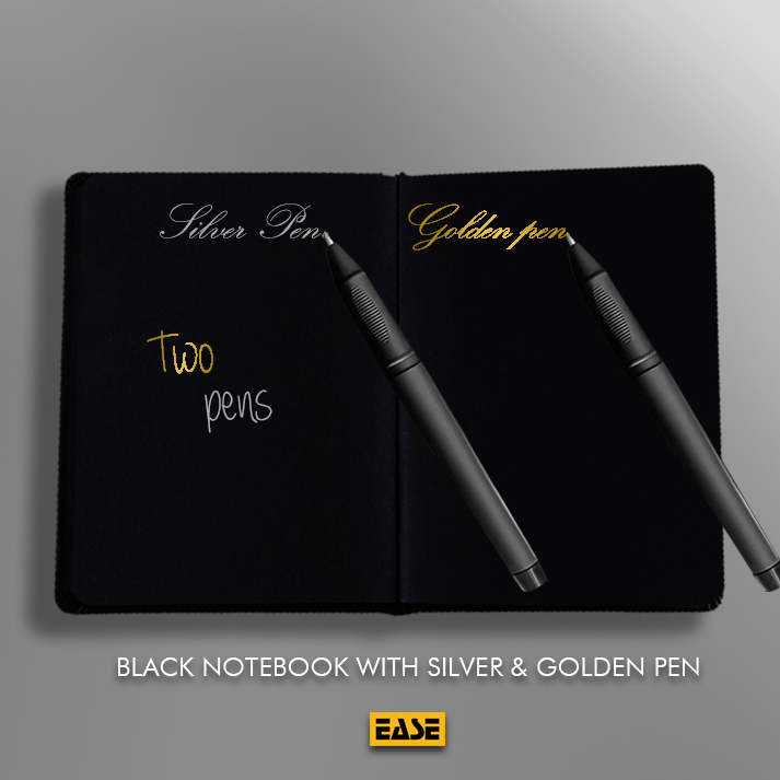 Best Choice Black Paper Notebook / Black Paper Journal with Black Cardboard Hardcover Notebook Black Pages Sketch