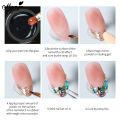 Monja 8g Nail Semi-solid Stuck Drill Gel Extend Rhinestone Soak Off Nails Model Construction Building Gel for Magic Mirror Powder. 